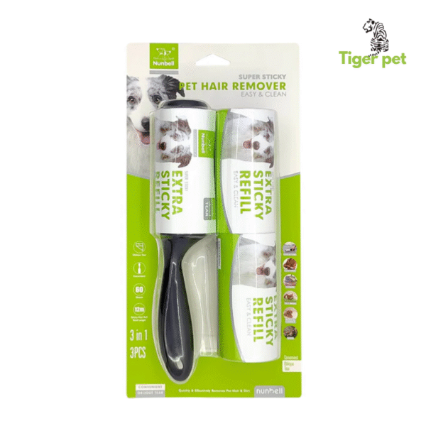 Nunbell Lint Roller Set with 2 sheets