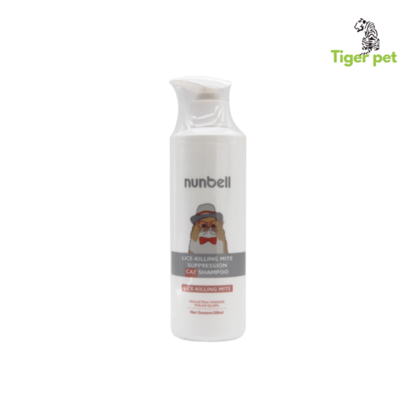 Nunbell Cat Shampoo Lice Killing Mite